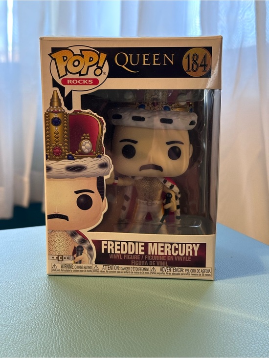 Funko Other - Funko Pop! Vinyl Rocks Queen Freddie Mercury Vinyl Figure Box #184